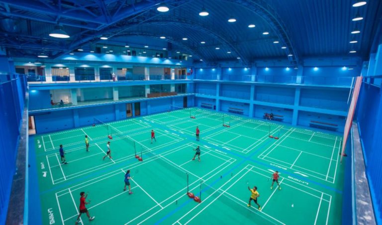 Badminton Court flooring majesstine sports