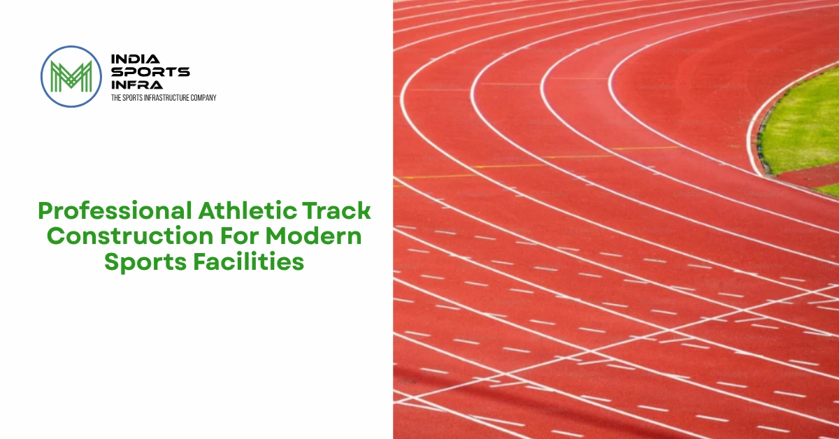 Athletic track construction